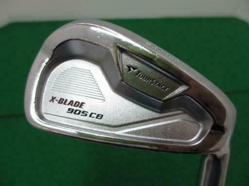 BRIDGESTONE TOUR STAGE X-BLADE 905 CB 2012 7PC NSPRO S-FLEX IRONS SET GOLF 10277