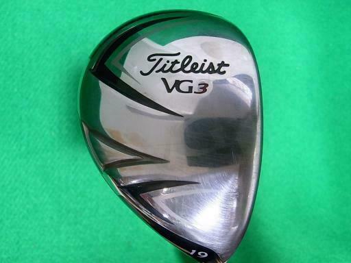 TITLEIST VG3 GOLF CLUB UTILITY 2012 JAPAN MODEL U LOFT-19 MOTORE R-FLEX