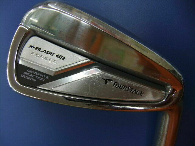 Bridgestone TourStage X-BLADE GR FORGED 2014 7PC NSPROWF S-FLEX IRONS SET Golf