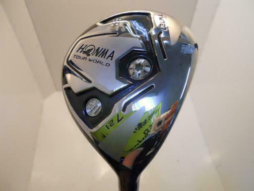 GOLF CLUBS FAIRWAY WOOD 2015MODEL HONMA TOUR WORLD TW727 7W SR-FLEX BERES