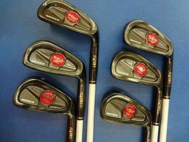 HONMA BERES PRO IP 6PC R-FLEX IRONS SET GOLF CLUBS EXCELLENT BERES