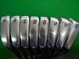 DUNLOP XXIO FORGED 2011 8PC R-FLEX CAVITY BACK IRONS SET GOLF CLUBS