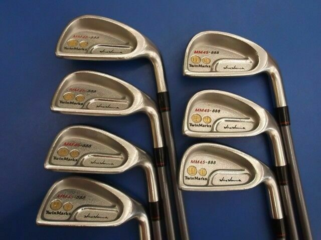 HONMA TWIN MARKS MM45-888 7PC R-FLEX IRONS SET GOLF CLUBS BERES