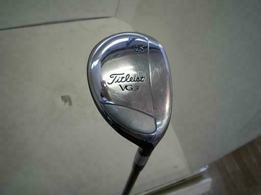 TITLEIST VG3 GOLF CLUB UTILITY JAPAN MODEL U LOFT-25 MOTORE R-FLEX