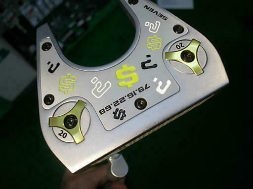 ODYSSEY MILLED COLLECTION ?/$ #SEVEN 34INCH PUTTER GOLF CLUBS