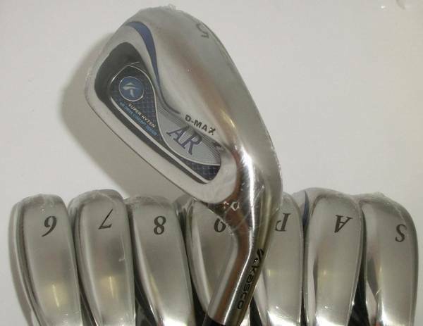 KASCO D-MAX AR 2012 8PC R-FLEX IRONS SET GOLF CLUBS
