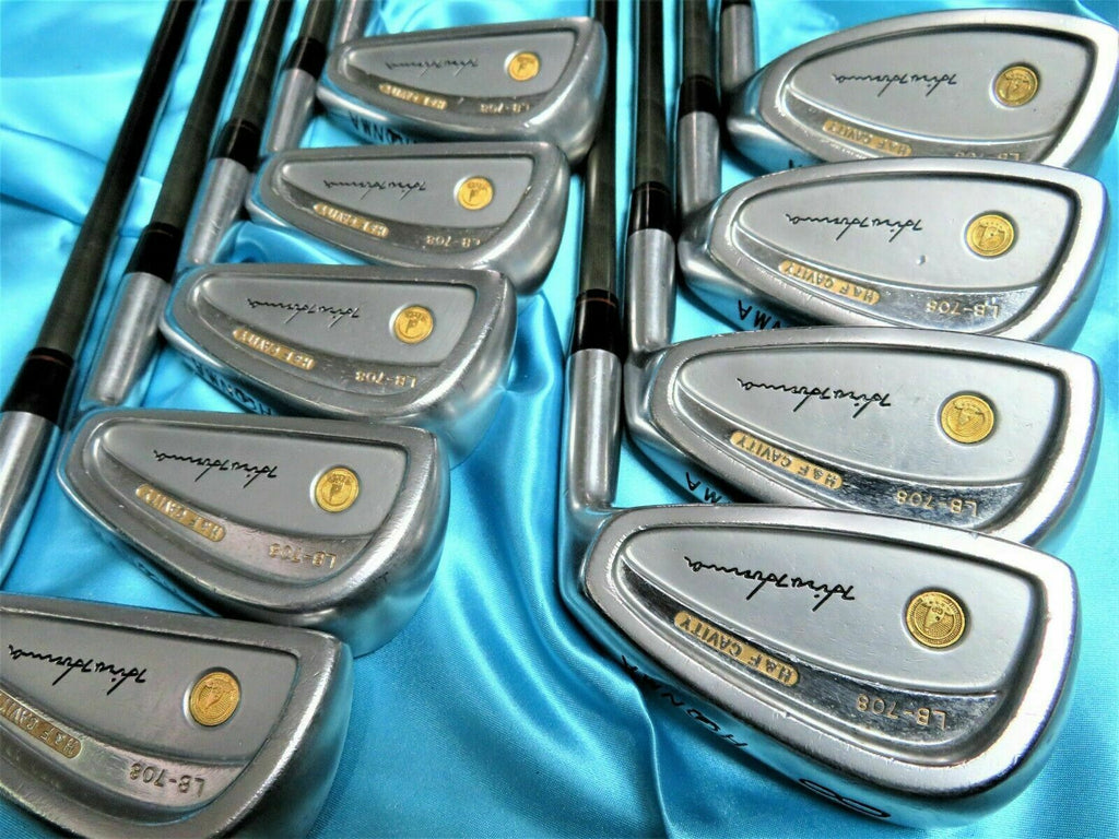 HONMA 4-STAR  GOLD LB-708 H&F 9PC R-FLEX IRONS SET GOLF CLUBS beres