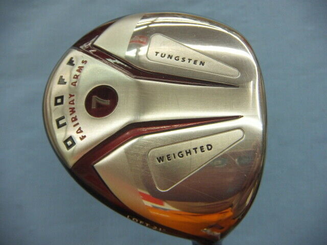 GOLF CLUBS FAIRWAY WOOD DAIWA GLOBERIDE ONOFF ARMS 2014 7W R2-FLEX