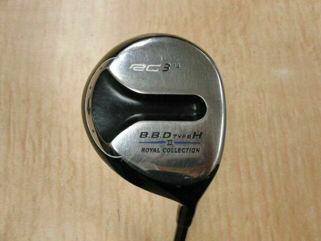 GOLF CLUBS FAIRWAY WOOD RC ROYAL COLLECTION B.B.D TYPE-H2 #3 3W LOFT-14 S-FLEX