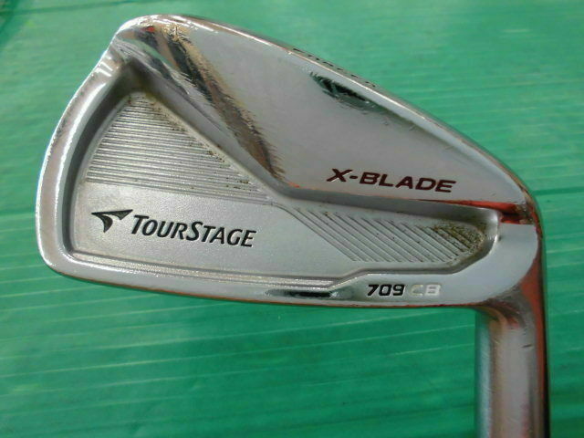 Bridgestone TourStage X-BLADE 709 CB 6PC NSPROWF S-FLEX IRONS SET Golf