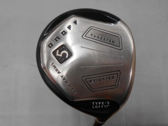 GOLF CLUBS FAIRWAY WOOD DAIWA GLOBERIDE ONOFF ARMS TYPE-S 2012 5W S-FLEX