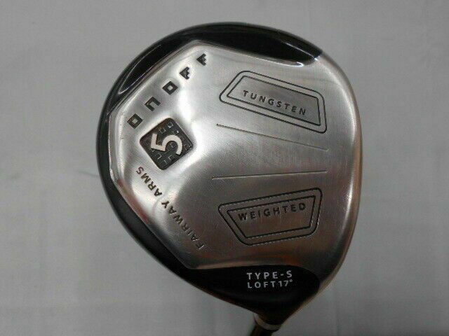 GOLF CLUBS FAIRWAY WOOD DAIWA GLOBERIDE ONOFF ARMS TYPE-S 2012 5W S-FLEX