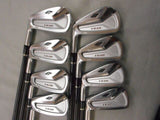 LEFTY LEFT-HANDED BRIDGESTONE X-BLADE 701 8PC R-FLEX IRONS SET GOLF CLUBS