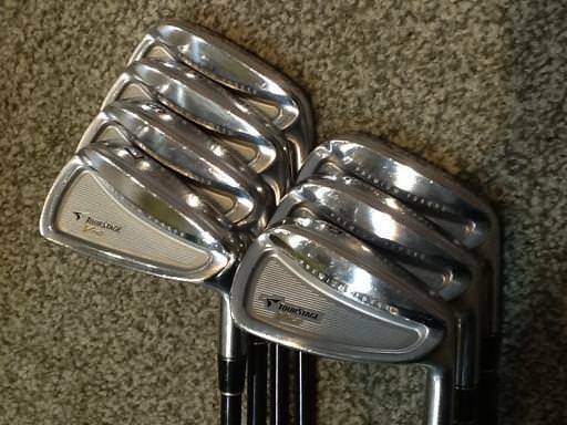 BRIDGESTONE TOUR STAGE V-IQ FORGED 7PC TSI R-FLEX IRONS SET GOLF 10277