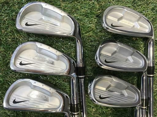 NIKE PRO COMBO OS JAPAN MODEL 6PC NSPRO R-FLEX IRONS SET GOLF 10317