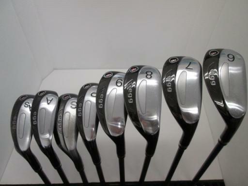 PRGR EGG 2011 8PC EGG SR-FLEX IRONS SET GOLF 10277