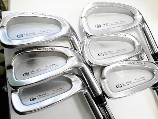 MIURA CB-3003 FORGED 6PC S-FLEX IRONS SET GOLF CLUBS