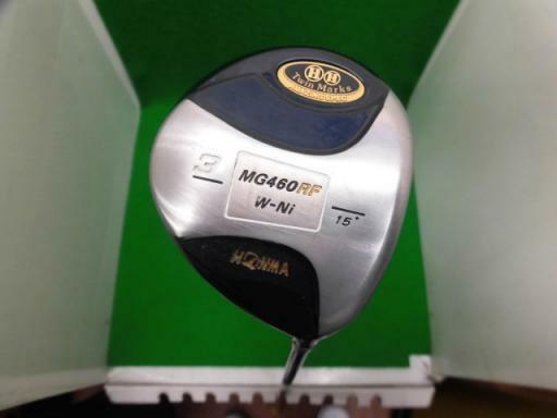 GOLF CLUBS FAIRWAY WOOD HONMA TWIN MARKS MG460RF 3-STAR #3 3W LOFT-15 R-FLEX