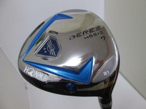 GOLF CLUBS FAIRWAY WOOD HONMA BERES MG813 7W 2-STAR R-FLEX BERES