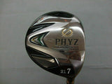 GOLF CLUBS FAIRWAY WOOD BRIDGESTONE PHYZ 2013  #7 7W LOFT-21 R-FLEX