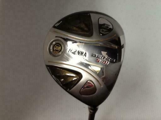 GOLF CLUBS FAIRWAY WOOD HONMA BERES S-01 5W 3-STAR R-FLEX BERES