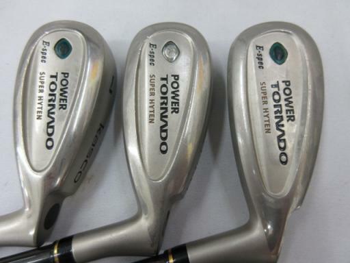 KASCO POWER TORNADO E-SPEC 6PC R-FLEX IRONS SET GOLF CLUBS