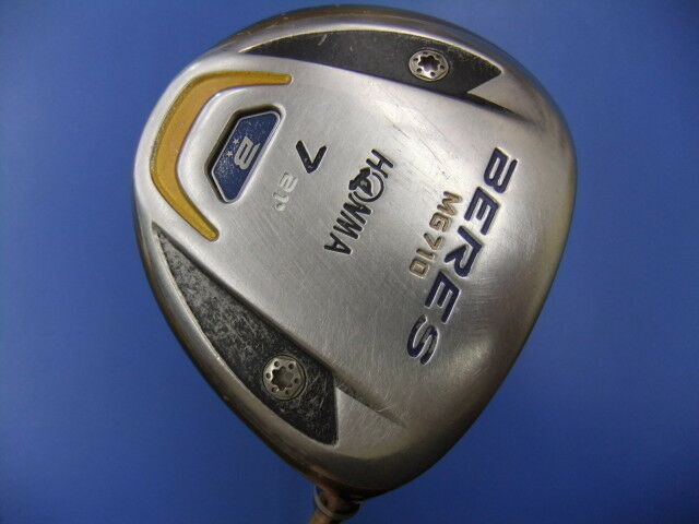 GOLF CLUBS FAIRWAY WOOD HONMA BERES MG710 2-STAR #7 7W LOFT-21 R-FLEX BERES