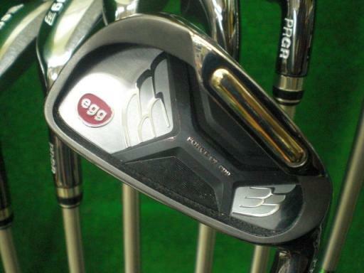 PRGR EGG 2013 7PC EGG SR-FLEX IRONS SET GOLF 10277