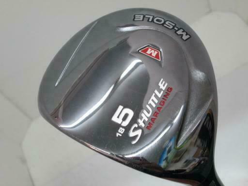 GOLF CLUBS FAIRWAY WOOD MARUMAN SHUTTLE M-SOLE LEFT-HANDED 5W LOFT-18 R-FLEX