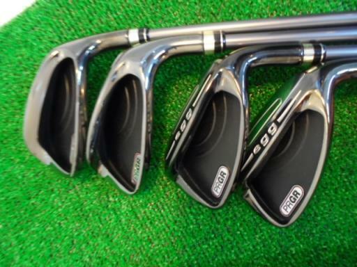 PRGR EGG 2 8PC EGG SR-FLEX IRONS SET GOLF 10287