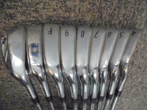 TAYLOR MADE GLOIRE FORGED JP MODEL 9PC NSPRO S-FLEX IRONS SET GOLF 10187
