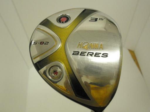 GOLF CLUBS FAIRWAY WOOD HONMA BERES S-02 2-STAR #3 3W LOFT-15 S-FLEX BERES