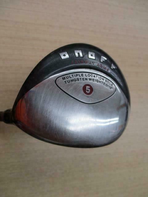 GOLF CLUBS FAIRWAY WOOD DAIWA GLOBERIDE ONOFF ARMS LADIES 5W L-FLEX