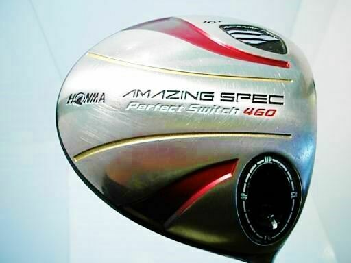 HONMA AMAZING GOLF CLUB DRIVER SPEC PERFECT SWITCH 460 LOFT-10 S-FLEX BERES