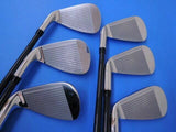 YAMAHA INPRES D BLACK 2010 JAPAN MODEL 6PC TBX-510i R-FLEX IRONS SET GOLF CLUBS