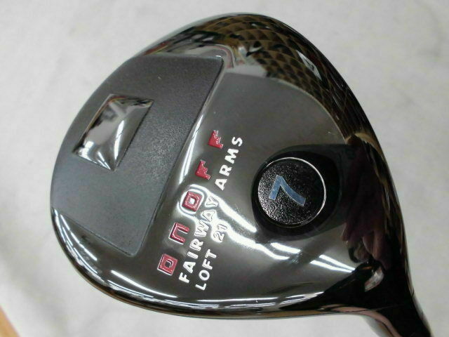 GOLF CLUBS FAIRWAY WOOD DAIWA GLOBERIDE ONOFF ARMS KURO 7W SR-FLEX