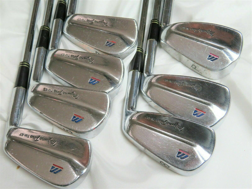 Mizuno Golf Clubs Pro TN-87 4-P 7pc DG R-FLEX Irons Set Forged RARE Nakajima