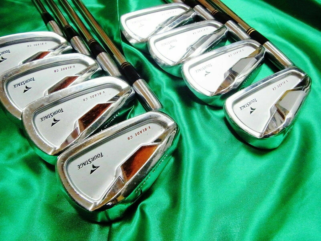 BRIDGESTONE GOLF CLUBS X-BLADE CB LEFT-HANDED 8PC S-FLEX IRONS SET