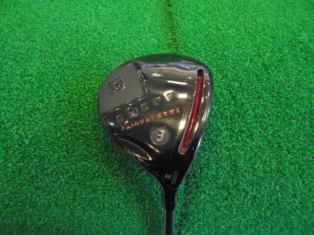 GOLF CLUBS FAIRWAY WOOD DAIWA GLOBERIDE ONOFF ARMS KURO 2017 3W SR-FLEX