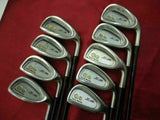 HONMA TWIN MARKS TF-201 9PC ORIGINAL SHAFT R-FLEX IRONS SET GOLF 10237 BERES