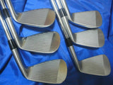 LEFT-HANDED 6PC MIURA CB-8101 FORGED NSPRO S-FLEX IRONS SET GOLF 9158
