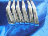 LEFT-HANDED 6PC MIURA CB-8101 FORGED NSPRO S-FLEX IRONS SET GOLF 9158