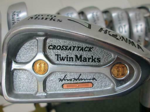 HONMA TWIN MARKS CROSSATTACK 1-STAR 8PC R3-FLEX IRONS SET GOLF CLUBS BERES BERES