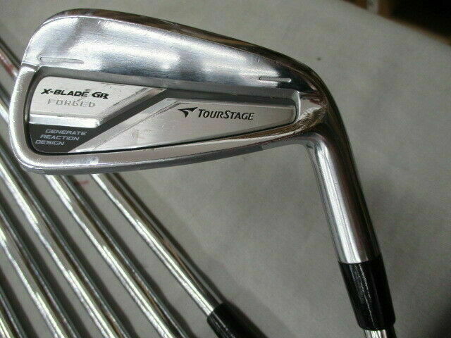 Bridgestone TourStage X-BLADE GR FORGED 2014 7PC MODUS 3 S-FLEX IRONS SET Golf