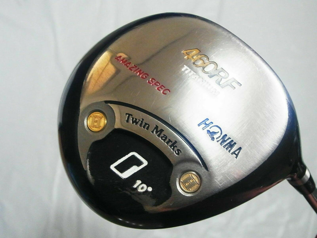 3-STAR HONMA GOLF CLUB DRIVER AMAZING SPEC 460RF LOFT-10 R-FLEX BERES