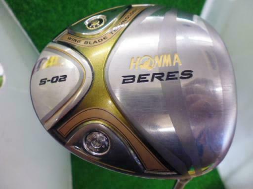 SR-FLEX 3-STAR GOLF CLUB DRIVER HONMA 2012MODEL BERES S-02 9DEG BERES