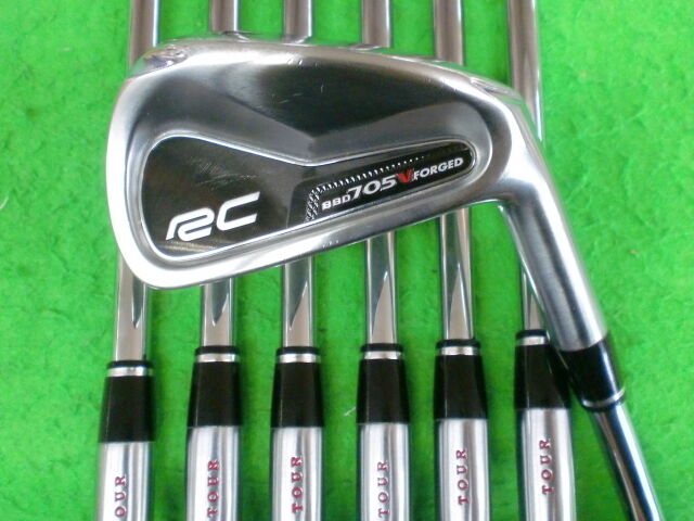 RC ROYAL COLLECTION BBD 705V FORGED TOUR 7PC S-FLEX IRONS SET TOUR ISSUE RARE!