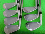 RC ROYAL COLLECTION BBD 705V FORGED TOUR 7PC S-FLEX IRONS SET TOUR ISSUE RARE!