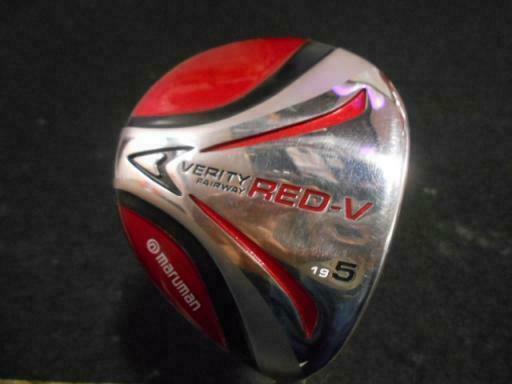 GOLF CLUBS FAIRWAY WOOD MARUMAN VERITY RED-V VIVID RED 5W R-FLEX 5257 MAJESTY