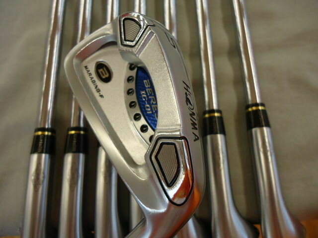 HONMA BERES IC-01 8PC NSPRO R-FLEX IRONS SET GOLF CLUBS BERES